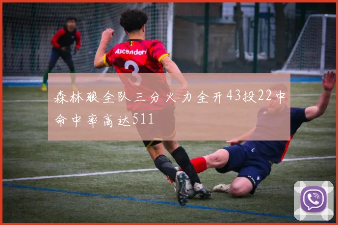 森林狼全队三分火力全开43投22中命中率高达511